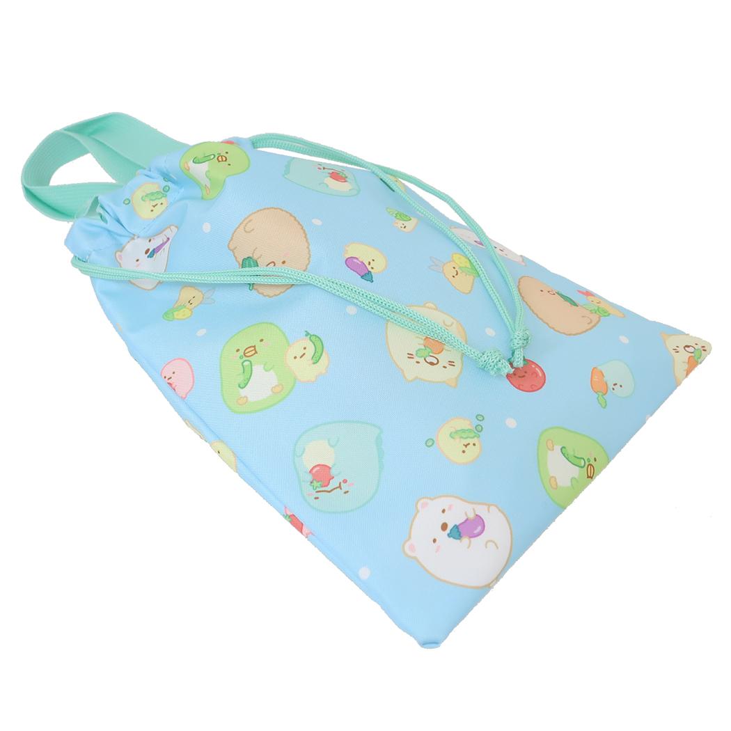 シネマコレクション cinemacollection すみっコぐらし 体育館靴入れ シューズケース ブルー 新入学 サンエックス アイプランニング シューズバッグ 新学期準備雑貨 キャラクター グッズ (メーカー指定色) メーカー指定色