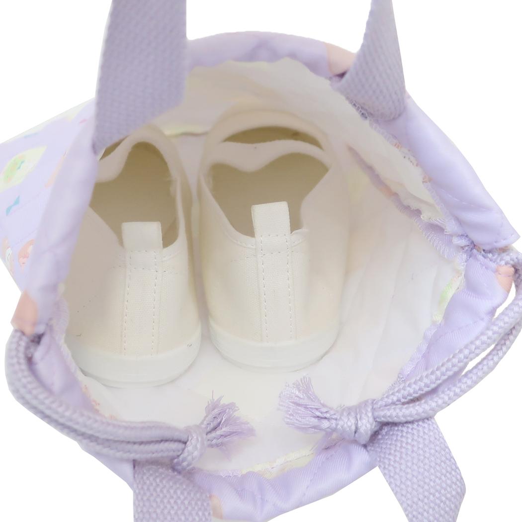 シネマコレクション cinemacollection すみっコぐらし キルトシューズケース 体育館靴入れ パープル 新入学 サンエックス アイプランニング シューズバッグ 新学期準備雑貨 キャラクター グッズ (メーカー指定色) メーカー指定色