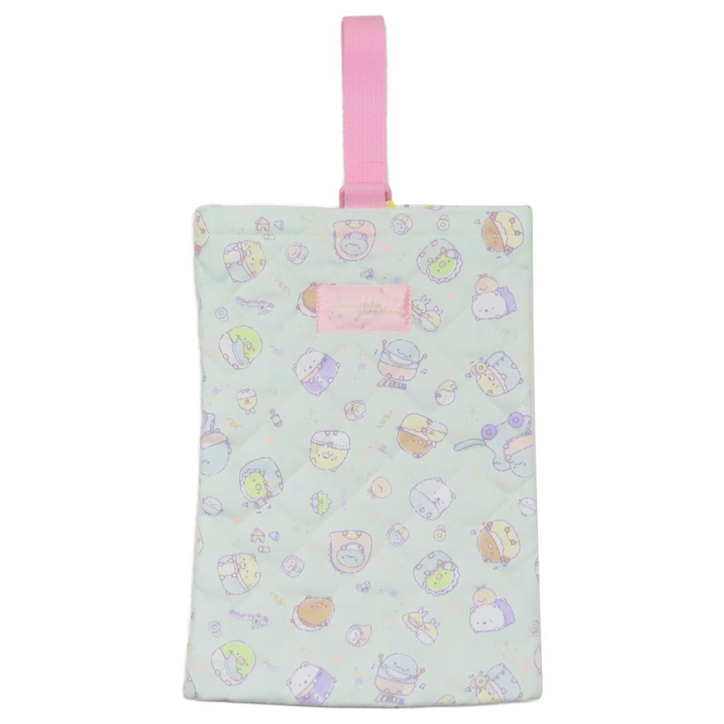 シネマコレクション cinemacollection すみっコぐらし シューズバッグ 体育館靴かばん 総柄 新入学 サンエックス アートウエルド 新学期準備雑貨 キャラクター グッズ (メーカー指定色) メーカー指定色