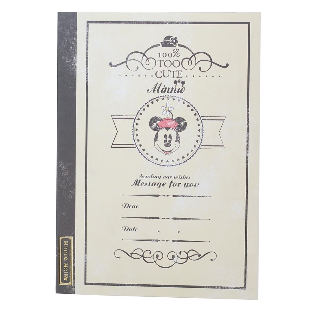 シネマコレクション cinemacollection ミニーマウス フォトアルバム Note Book Photo Album ディズニー APJ 写真アルバム 封筒付き キャラクター グッズ (メーカー指定色) メーカー指定色