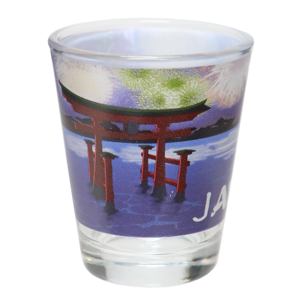 シネマコレクション cinemacollection ガラスコップ JAPANショットグラス 鳥居 アルタ お土産 おしゃれ グッズ (メーカー指定色) メーカー指定色