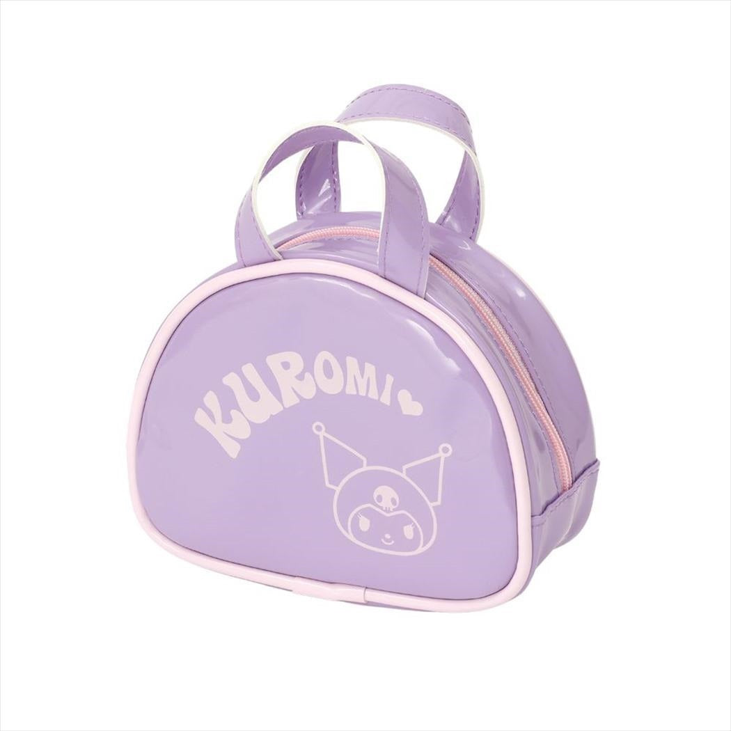 シネマコレクション cinemacollection クロミ コスメポーチ エナメルミニバッグ パープル サンリオ エムプラン 小物入れ かわいい キャラクター グッズ (メーカー指定色) メーカー指定色