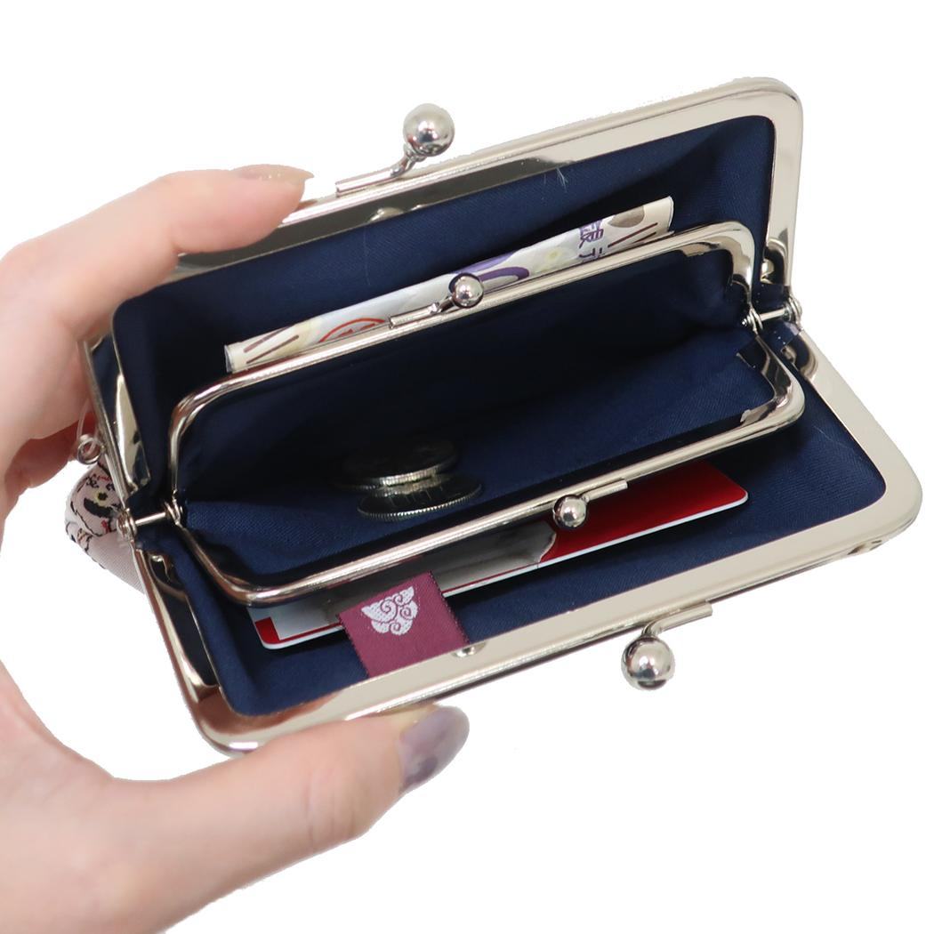 シネマコレクション cinemacollection 財布 ミンゲイオリヒラオヤコガマ ウサギ アミナコレクション コインケース 小物入れ がま口財布 おしゃれ グッズ (メーカー指定色) メーカー指定色