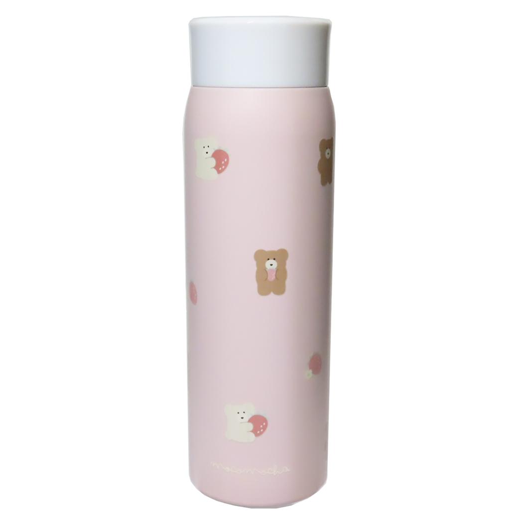 シネマコレクション cinemacollection ほっこりモコモカ 保温保冷水筒 ステンレスボトル 480ml モカ&クリーム 新入学 クーリア 新学期準備 ランチ雑貨 グッズ (メーカー指定色) メーカー指定色