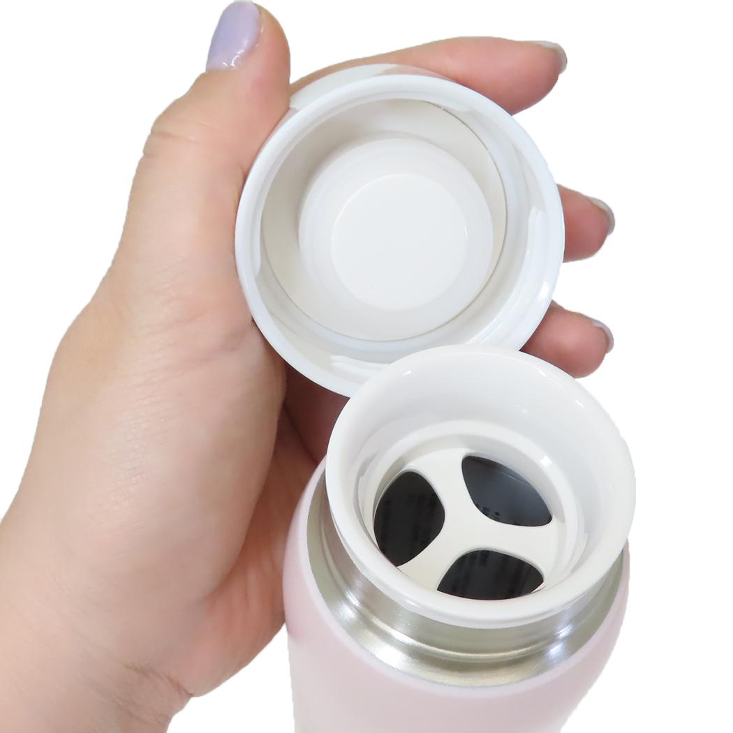 シネマコレクション cinemacollection ほっこりモコモカ 保温保冷水筒 ステンレスボトル 480ml モカ&クリーム 新入学 クーリア 新学期準備 ランチ雑貨 グッズ (メーカー指定色) メーカー指定色