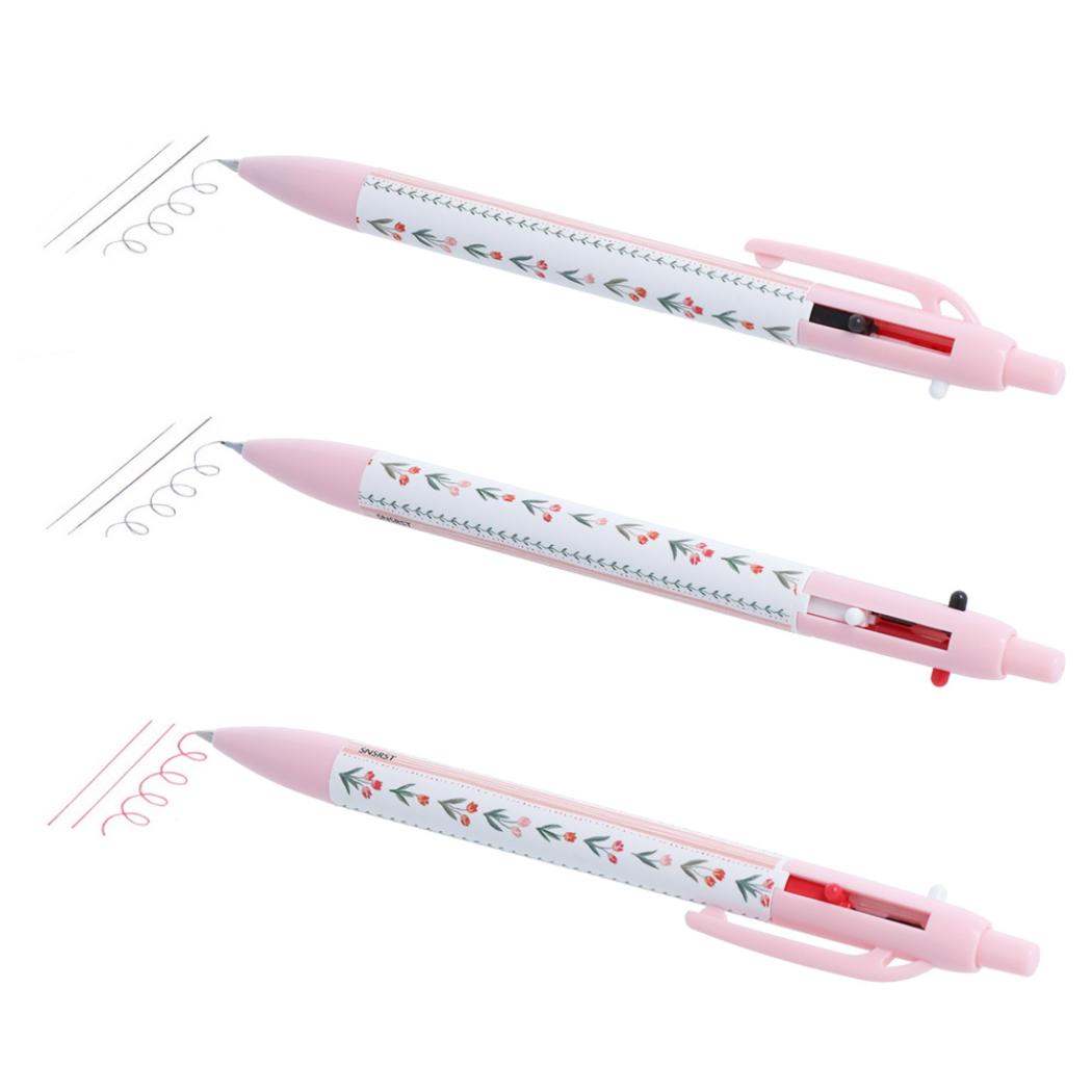 シネマコレクション cinemacollection Sunny Spring Day 多機能ボールペン シャープ&2ボールペン B チューリップ 新入学 サンスター文具 シャーペン 2色ボールペン おしゃれ グッ