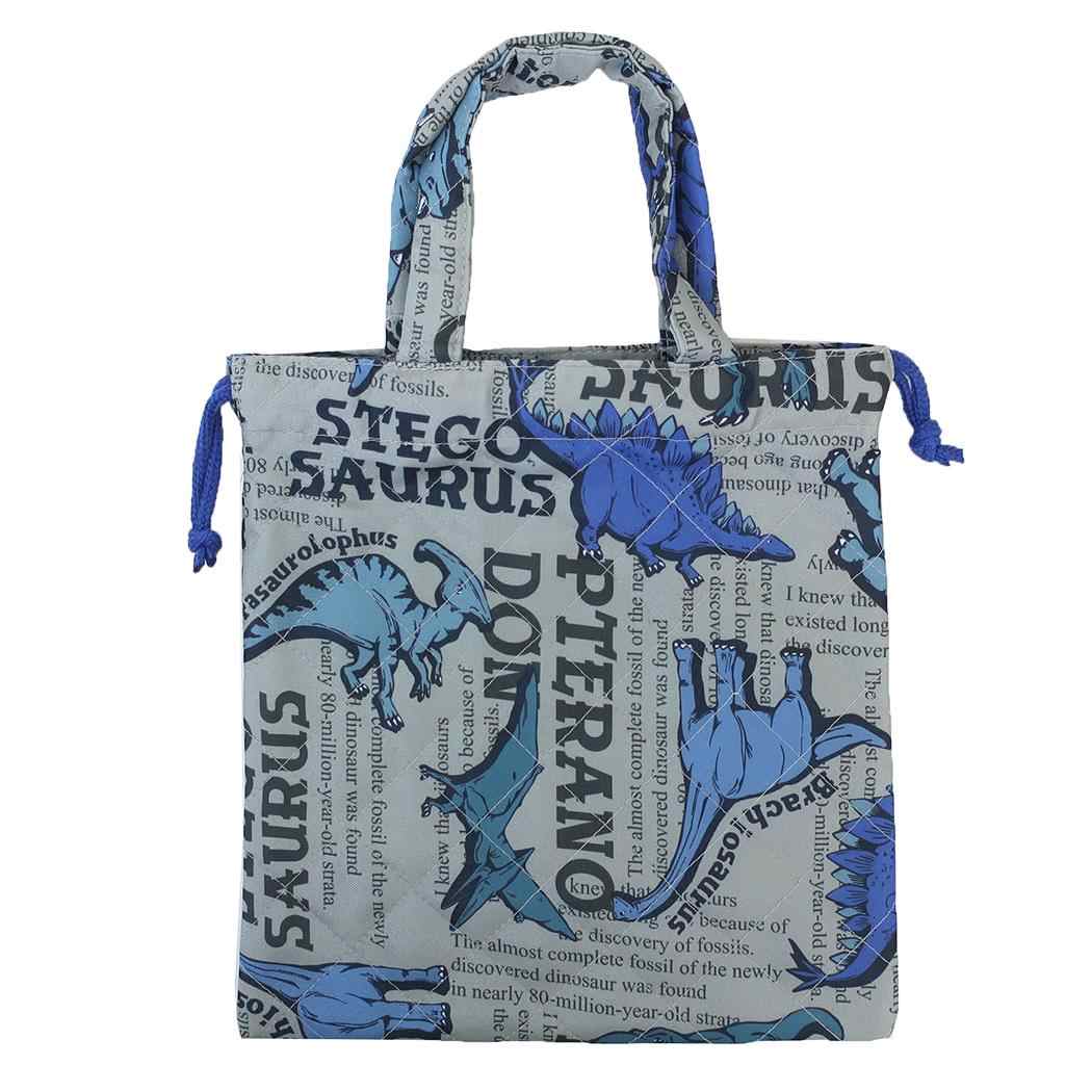 シネマコレクション cinemacollection ミニきんちゃく ミニキルト巾着 ダイナソー 新入学 ニシオ 新学期準備雑貨 小物入れ グッズ (メーカー指定色) メーカー指定色