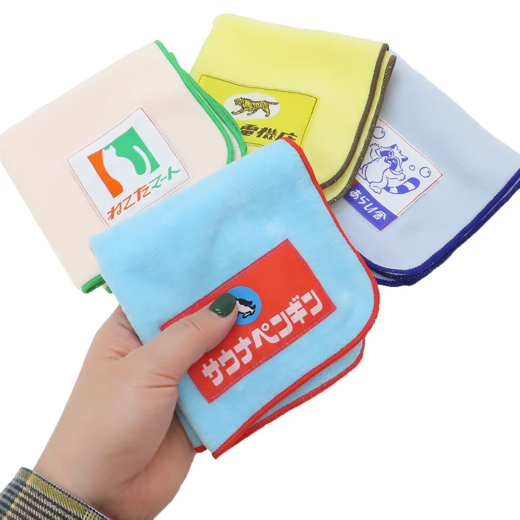 シネマコレクション cinemacollection きしかん ミニタオル タオルハンカチ ハンカチタオル ねこたマート Green Flash 汗拭きタオル かわいい グッズ (メーカー指定色) メーカー指定色
