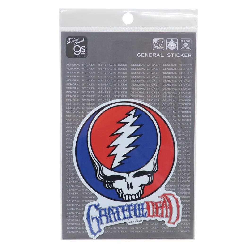 シネマコレクション cinemacollection GRATEFUL DEAD グレイトフルデッド ビッグシール ビッグサイズステッカー ロゴ ゼネラルステッカー 車用ステッカー カー用品 耐光 耐水 キャラクタ (メーカー指定色) メーカー指定色