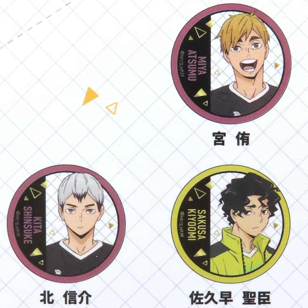 シネマコレクション cinemacollection ハイキュー 缶バッジ トレーディング箔押し缶バッジ B 全7種 少年ジャンプ カミオジャパン コレクション雑貨 アニメキャラクター グッズ (メーカー指定色) メーカー指定色