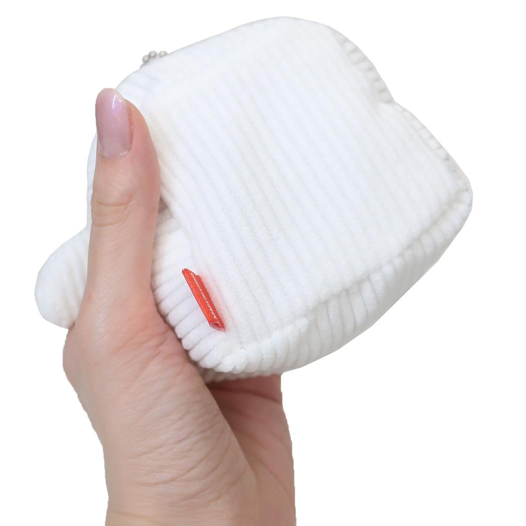 シネマコレクション cinemacollection クレヨンしんちゃん ミニポーチ コーデュロイキューブポーチ シロ アイプランニング チャーム 小物ポーチ イヤホンケース アニメキャラクター グッズ (メーカー指定色) メーカー指定色