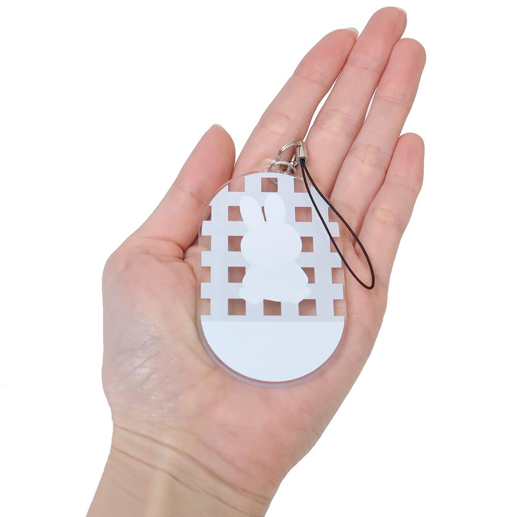 シネマコレクション cinemacollection ミッフィー キーホルダー モバイルアクリルストラップ Lサイズ ディックブルーナ グルマンディーズ チャーム かわいい 絵本キャラクター グッズ (メーカー指定色) メーカー指定色