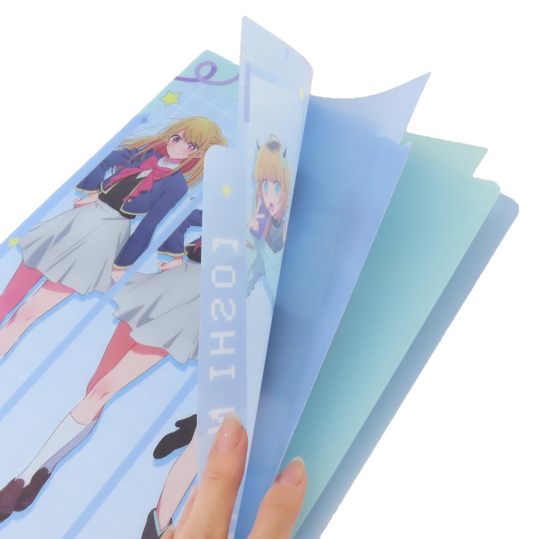 シネマコレクション cinemacollection 推しの子 ポケットファイル ダイカットポケット3インデックスファイル A4 B 小町 カミオジャパン 新学期準備文具 かわいい キャラクター グッズ (メーカー指定色) メーカー指定色