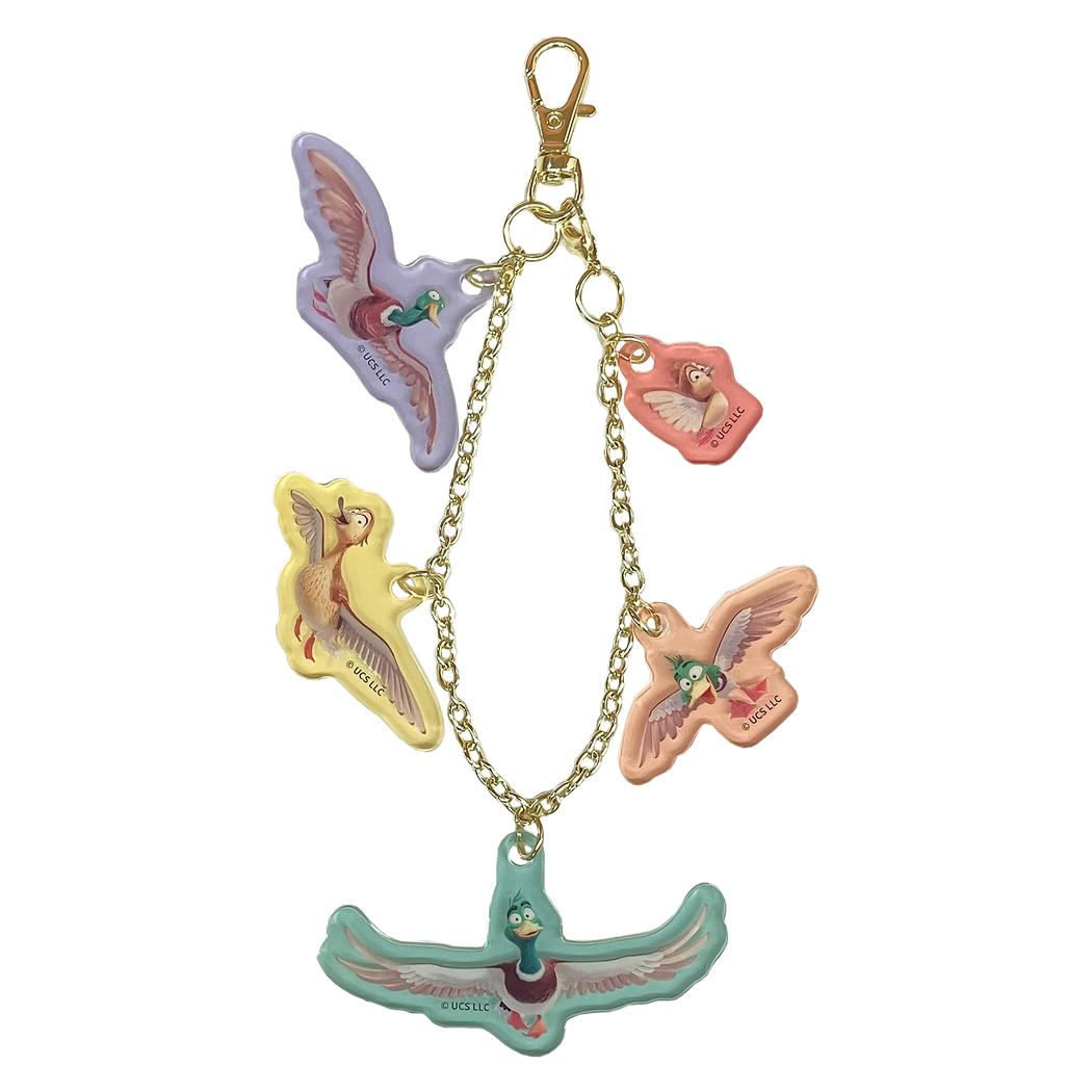 シネマコレクション cinemacollection フライ FLY キーホルダー 羽ばたく5連キーホルダー イルミネーション インロック コレクション雑貨 映画キャラクター グッズ (メーカー指定色) メーカー指定色