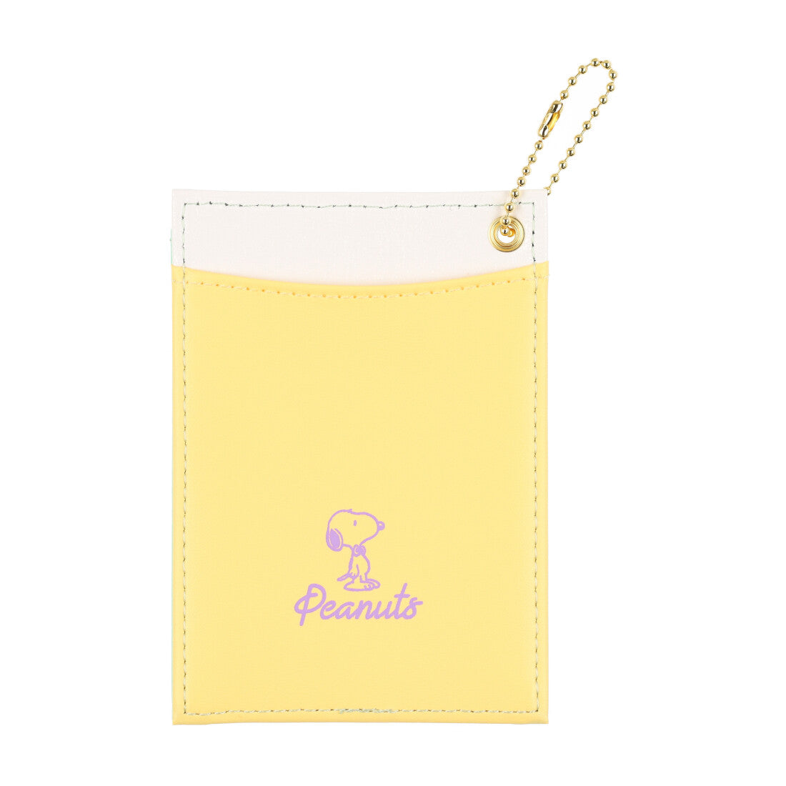 Cinema Collection cinemacollection Snoopy Pass Case Double-Sided Comic Pattern PEANUTS Art Weld Pass Case Gift Present Character Goods