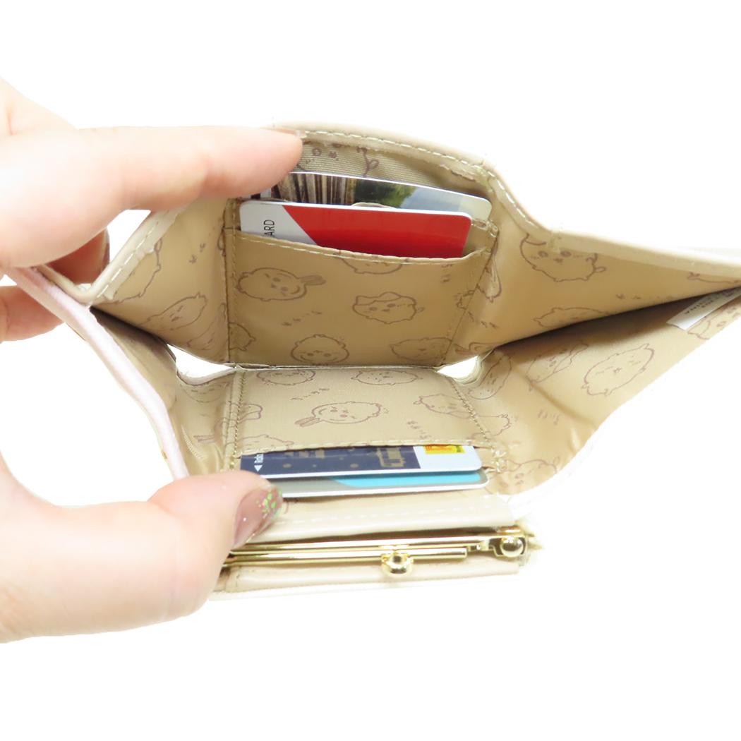 Cinema Collection cinemacollection Chiikawa Mini Wallet Frame Wallet Tri-Fold Yellow Rabbit Aldi Ladies Mini Wallet Gift Character Goods