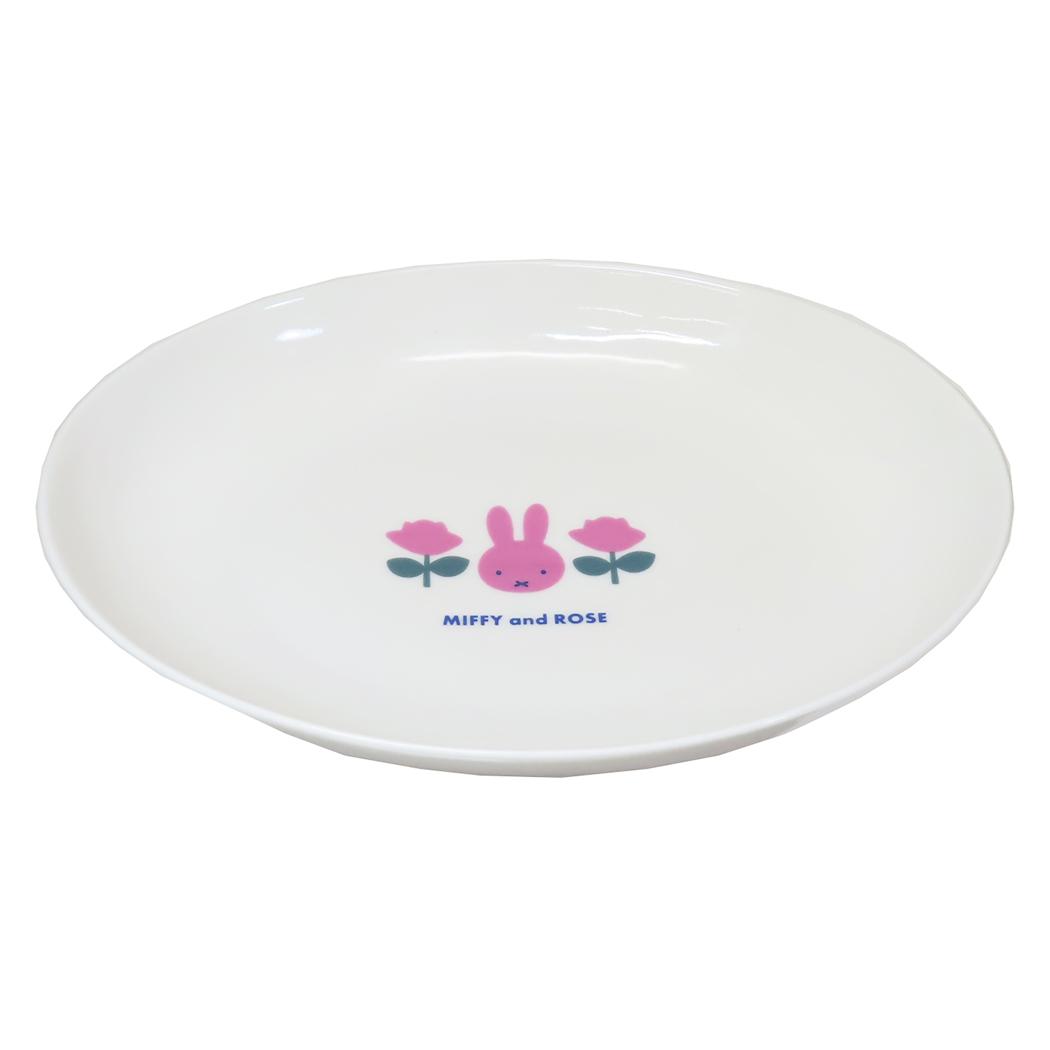 シネマコレクション cinemacollection ミッフィー 大皿 カレー&パスタ皿 MIFFY&ROSE ピンク ディックブルーナ 金正陶器 プレゼント ギフト かわいい 絵本キャラクター グッズ (メーカー指定色) メーカー指定色