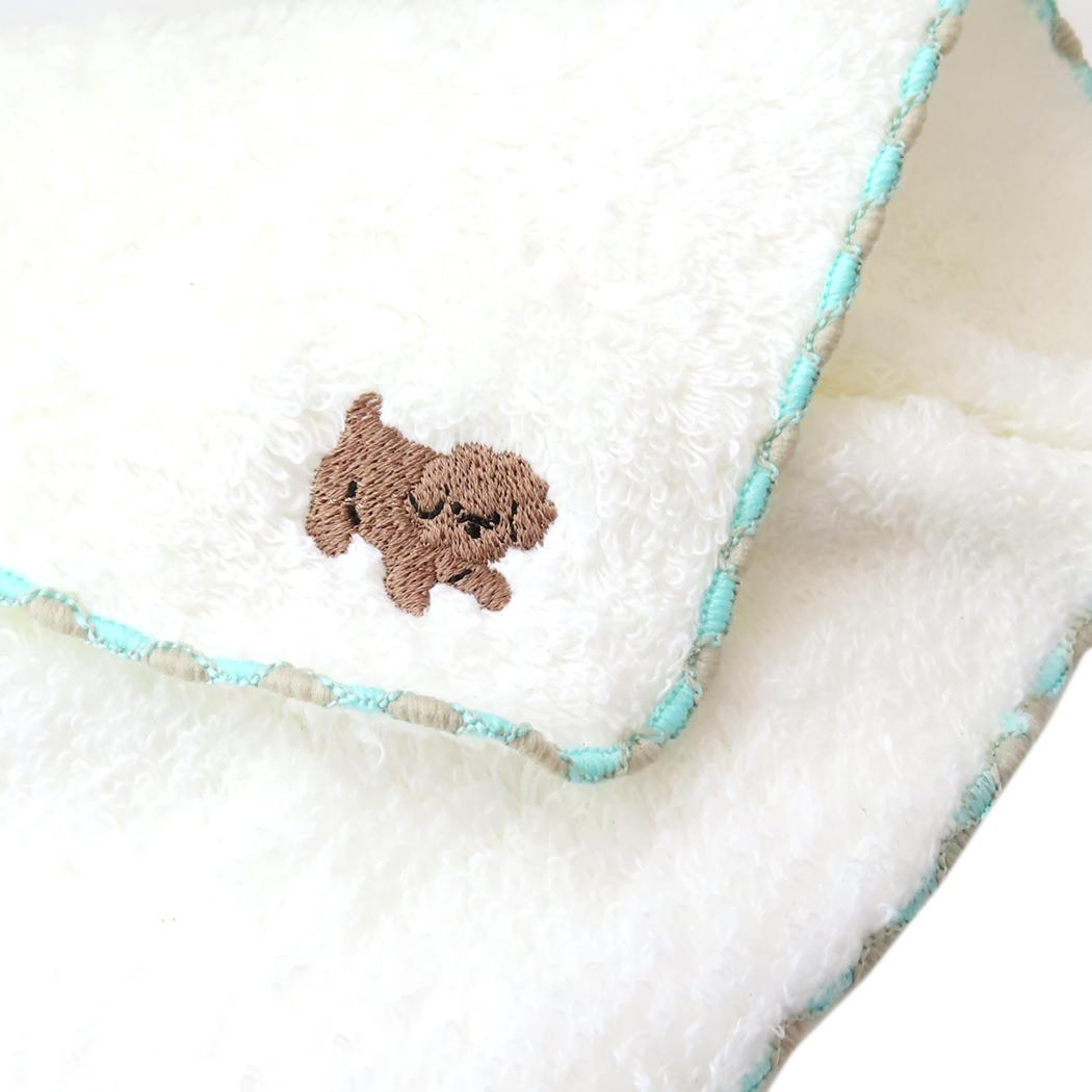 シネマコレクション cinemacollection ココ ミニタオル ワンポイント刺繍タオル ナチュラル フレンズヒル FRIENDSHILL 汗拭きタオル かわいい グッズ (メーカー指定色) メーカー指定色