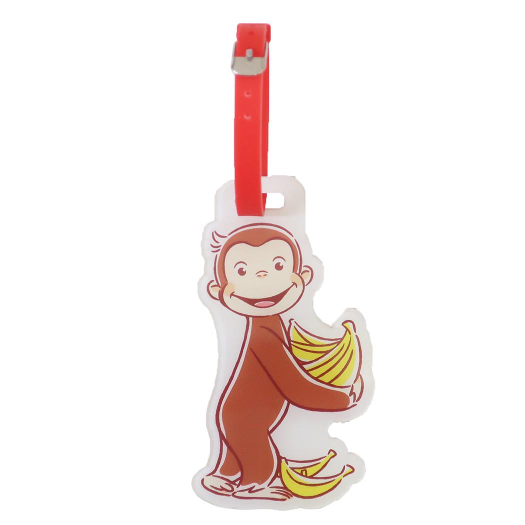 シネマコレクション cinemacollection おさるのジョージ ネームタグ アクリルネームタグL アイプランニング 幼稚園 小学生 紛失防止 絵本キャラクター グッズ (メーカー指定色) メーカー指定色