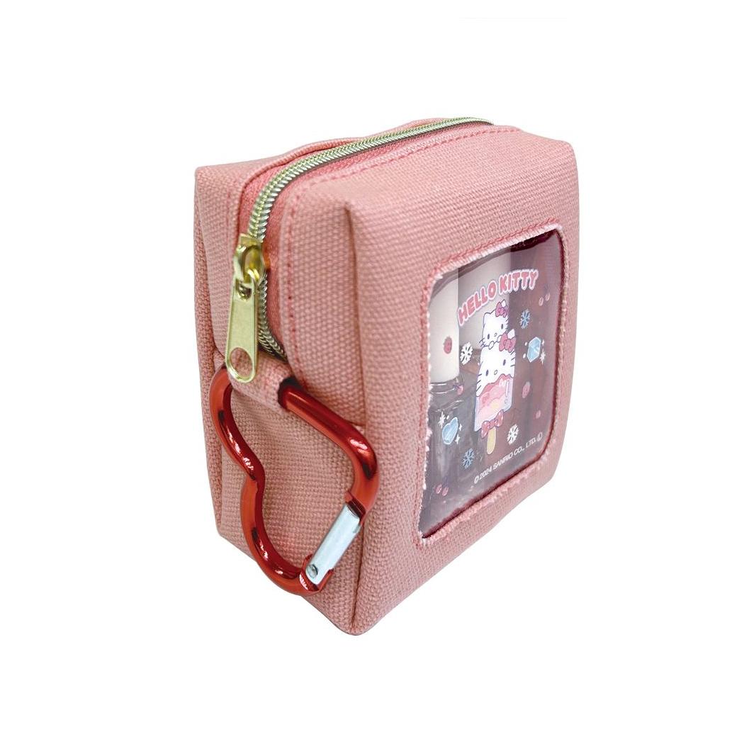 シネマコレクション cinemacollection クロミ ミニポーチ プチポーチN 窓あき サンリオ エムプラン スクエアポーチ かわいい カラビナ キャラクター グッズ (メーカー指定色) メーカー指定色