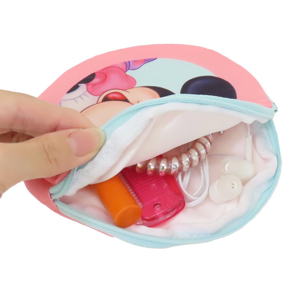 シネマコレクション cinemacollection ミニーマウス ミニポーチ ティッシュポーチ レトロ フェイス ディズニー モリシタ 小物入れ ポケットティッシュケース キャラクター グッズ (メーカー指定色) メーカー指定色