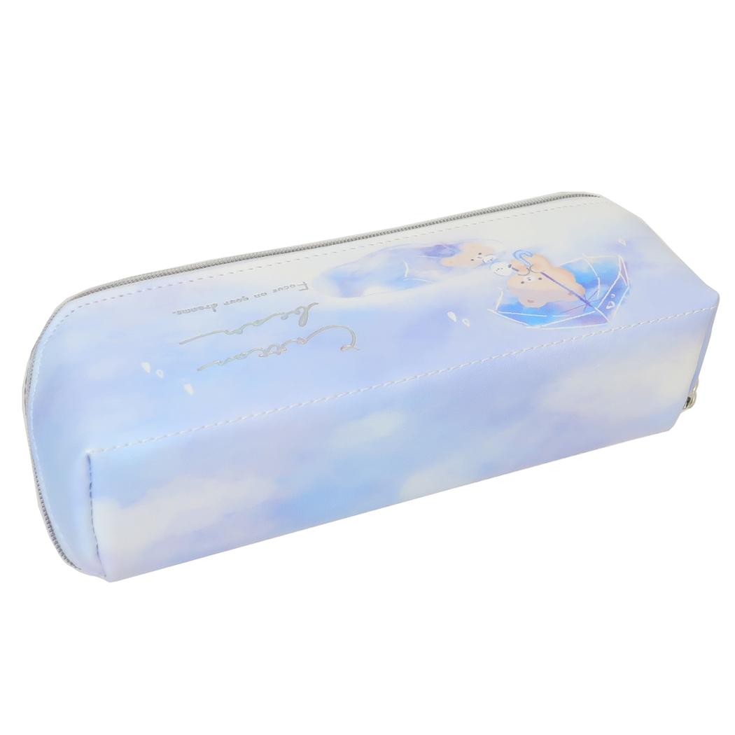 シネマコレクション cinemacollection コットンベアー ペンポーチ オープントレーペンポーチ 雨 新入学 クーリア 新学期準備文具 かわいい グッズ (メーカー指定色) メーカー指定色