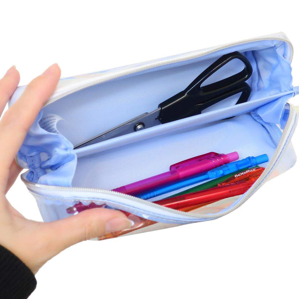 シネマコレクション cinemacollection コットンベアー ペンポーチ オープントレーペンポーチ 雨 新入学 クーリア 新学期準備文具 かわいい グッズ (メーカー指定色) メーカー指定色