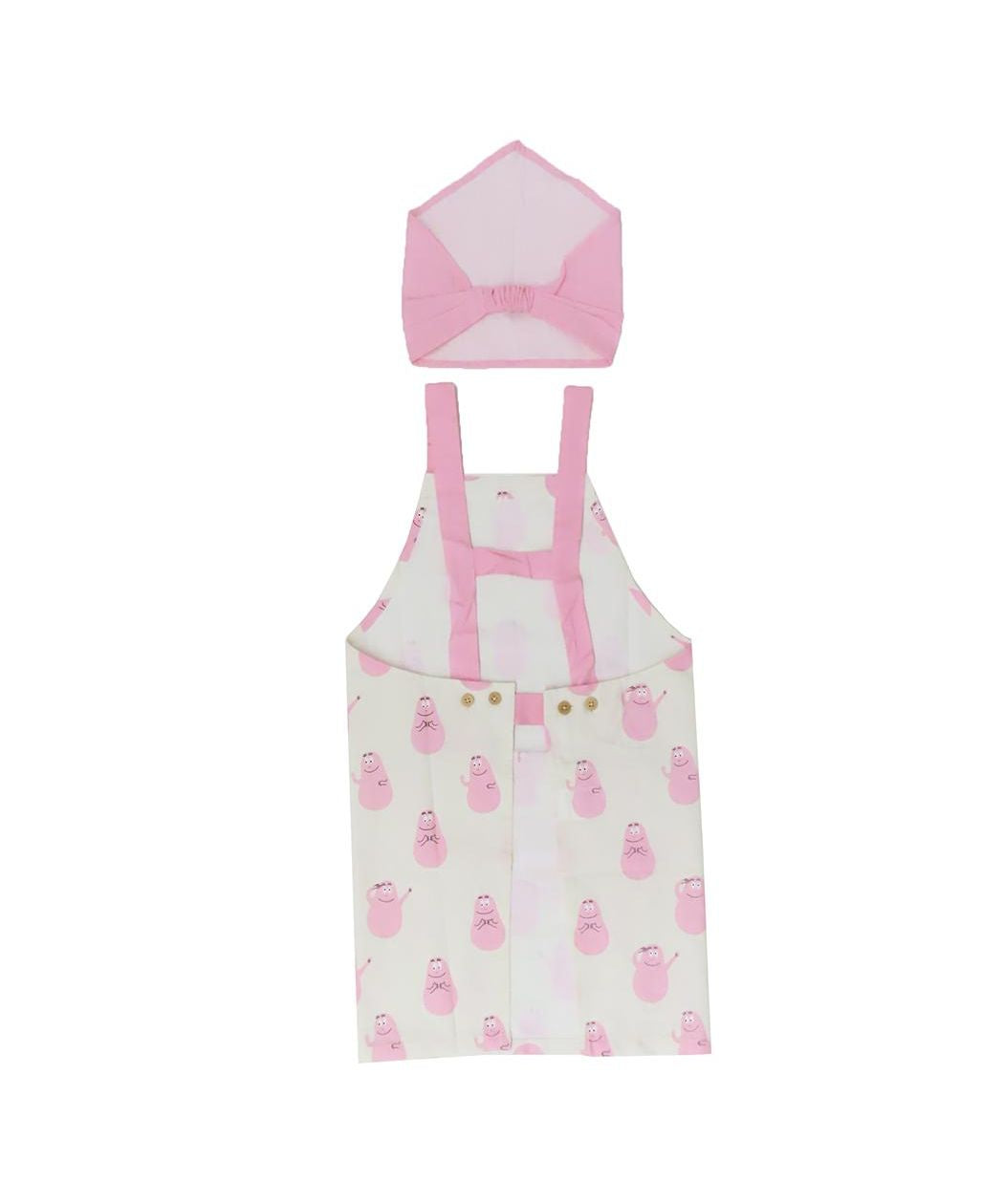 シネマコレクション cinemacollection バーバパパ エプロンセット キッズエプロン&三角巾 Lサイズ BARBAPAPA フレンズヒル FRIENDSHILL 子供 子ども 親子お料理 キッチン用品 (ミント) ミント