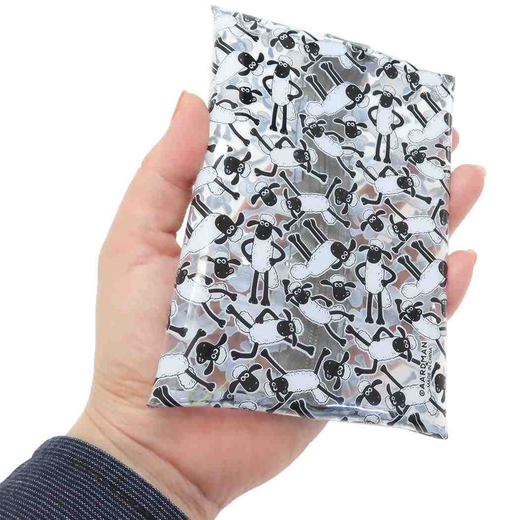 シネマコレクション cinemacollection ひつじのショーン ミニポーチ クリアミニティッシュポーチ ショーンだらけ エスケイジャパン ポケットティッシュケース 小物入れ キャラクター グッズ (メーカー指定色) メーカー指定色