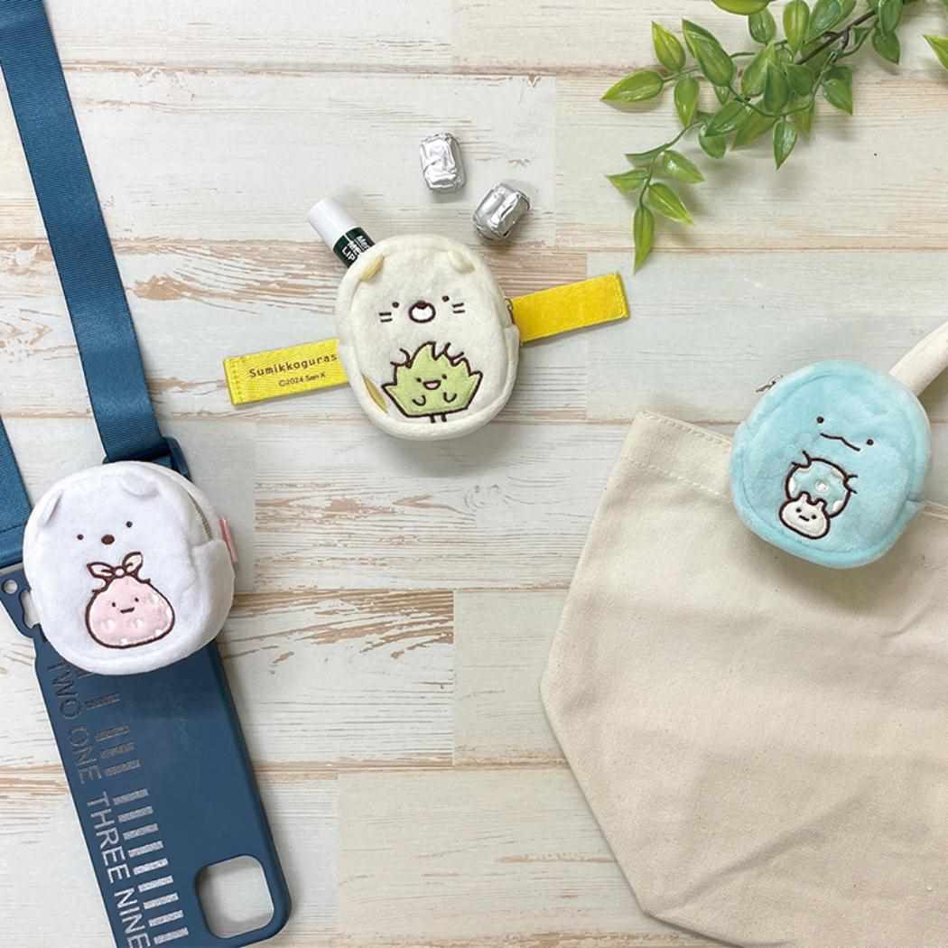 シネマコレクション cinemacollection すみっコぐらし ミニポーチ ベルトポーチ ねこ サンエックス アイアップ 小物入れ キャラクター グッズ (メーカー指定色) メーカー指定色