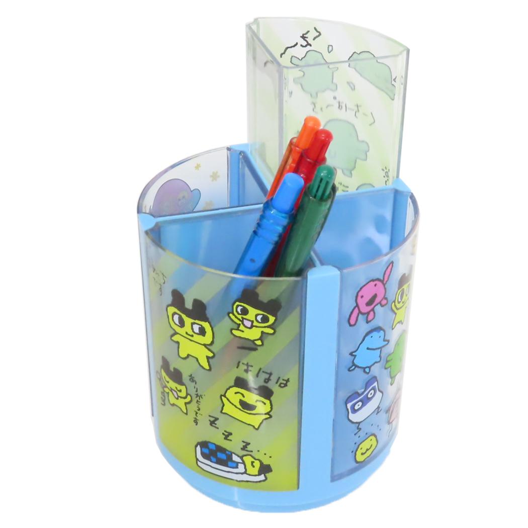 シネマコレクション cinemacollection たまごっち ペン立て 回るフリースタンド ブルー バンダイ ペンスタンド 整理 キャラクター グッズ (メーカー指定色) メーカー指定色