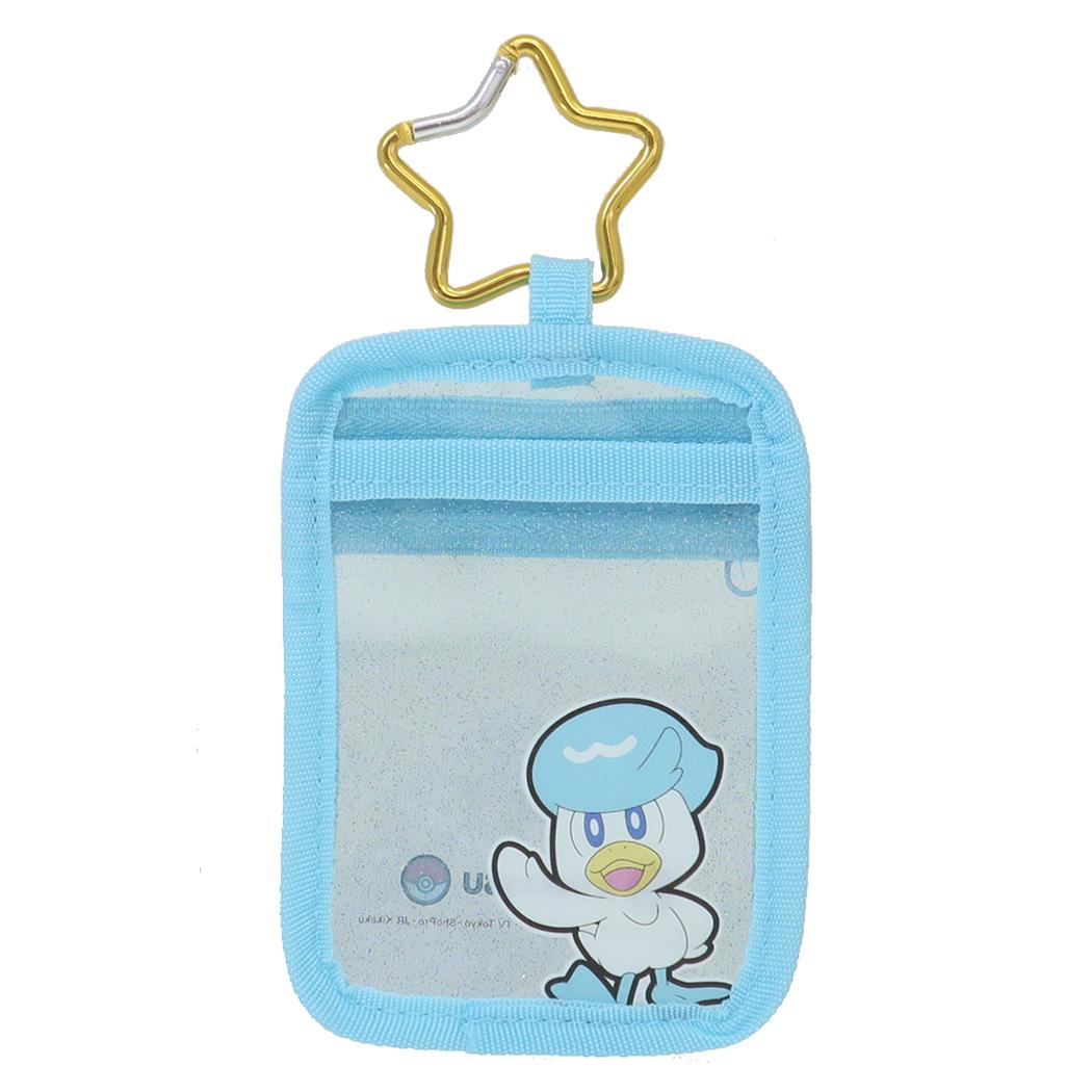 シネマコレクション cinemacollection ポケットモンスター 定期入れ クリアパスケース クワッス ポケモン サンアート ICカードケース 通学 キャラクター グッズ (メーカー指定色) メーカー指定色