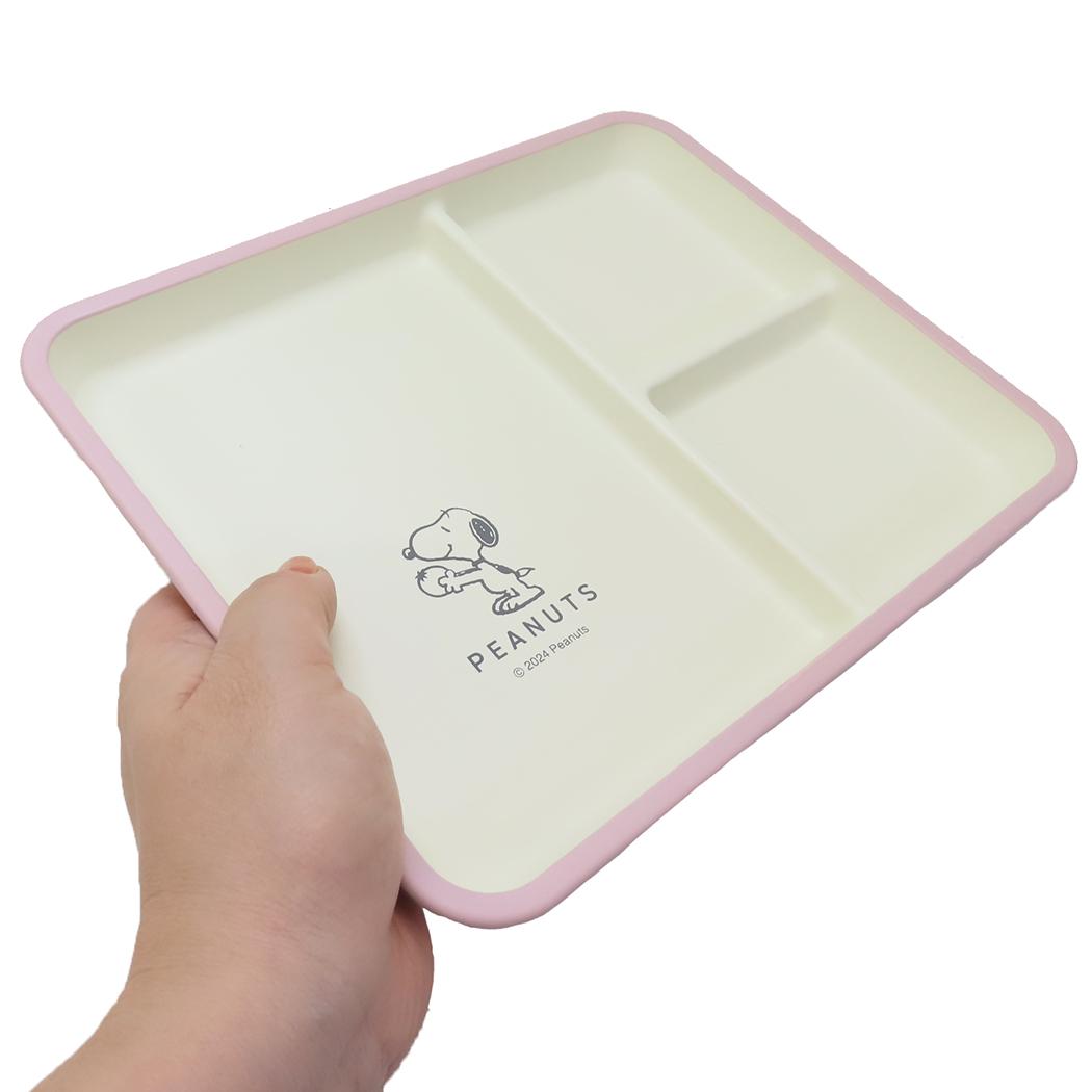 シネマコレクション cinemacollection スヌーピー 中皿 スクエアプレート cooking time ピーナッツ カミオジャパン ランチグッズ キャラクター グッズ (メーカー指定色) メーカー指定色