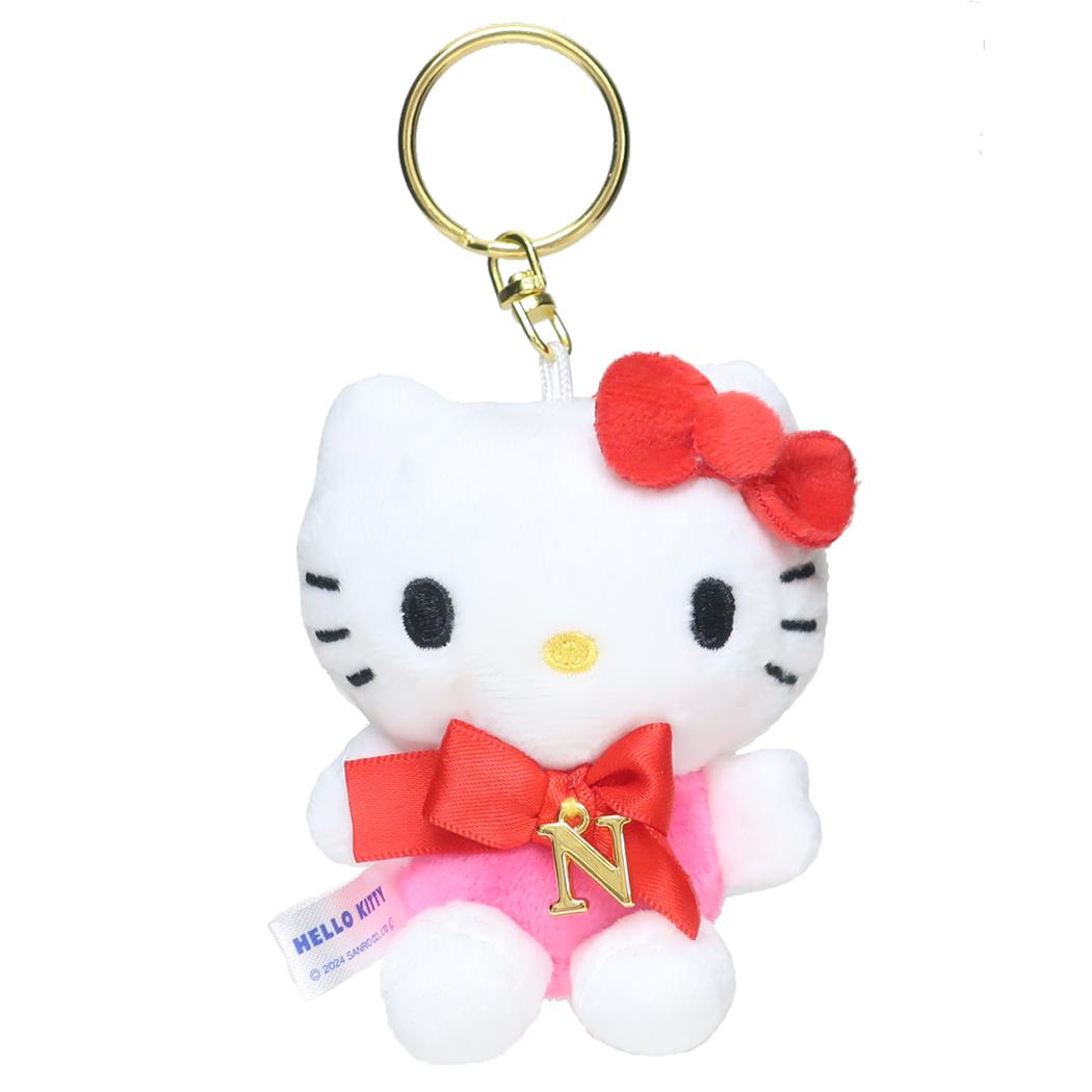 シネマコレクション cinemacollection ハローキティ マスコット イニシャルマスコット RD N サンリオ ナカジマ ミニぬいぐるみ プレゼント かわいい キャラクター グッズ (メーカー指定色) メーカー指定色