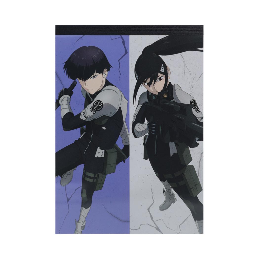 シネマコレクション cinemacollection 怪獣8号 メモ帳 ステッカー付メモ 亜白 ミナ&保科 宗四郎 少年ジャンプ サンスター文具 新学期準備文具 アニメキャラクター グッズ (メーカー指定色) メーカー指定色