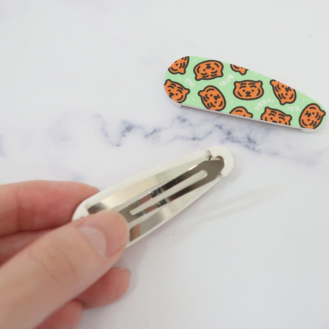 シネマコレクション cinemacollection MUZIK TIGER へアアクセ ヘアクリップ パターン ケイカンパニー ヘアピン 髪留め キャラクター グッズ (メーカー指定色) メーカー指定色