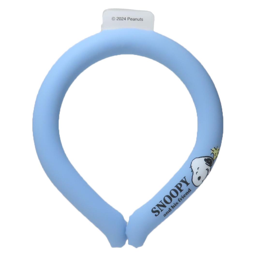 シネマコレクション cinemacollection スヌーピー 夏用クールネック アイスループ Mサイズ 一緒にニコニコ ピーナッツ カミオジャパン 熱中症対策 冷却 キャラクター グッズ (メーカー指定色) メーカー指定色