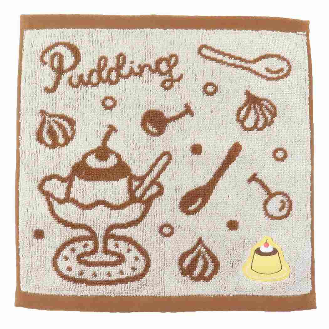 シネマコレクション cinemacollection レトロノスタルジック ミニタオル ジャガードハンカチタオル プリン 林タオル 汗拭きタオル かわいい グッズ (メーカー指定色) メーカー指定色