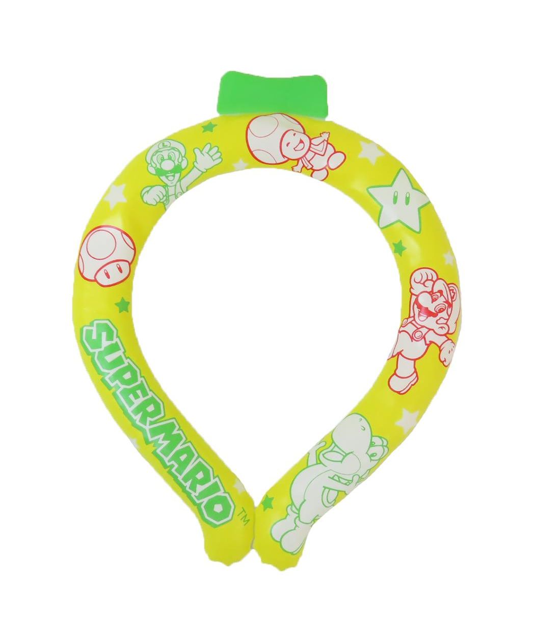 シネマコレクション cinemacollection スーパーマリオ 夏用クールネック ネッククールリング イエロー ジェイズプランニング 暑さ対策 アウトドア キャラクター グッズ (Mサイズ) Mサイズ