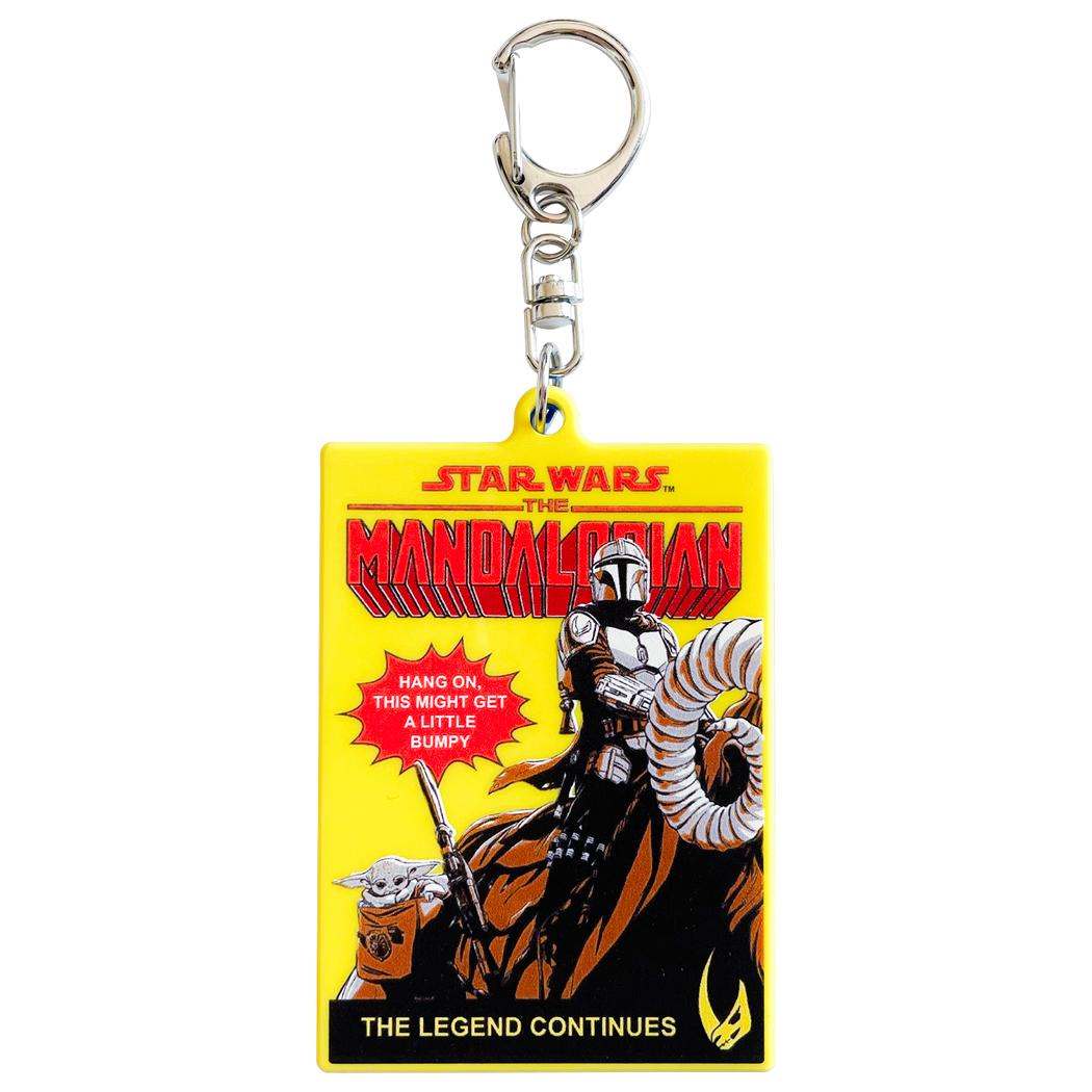 シネマコレクション cinemacollection スターウォーズ マンダロリアン キーリング ダブルカラーアクリルキーホルダー B STAR WARS インロック コレクション雑貨 映画キャラクター グッズ (メーカー指定色) メーカー指定色