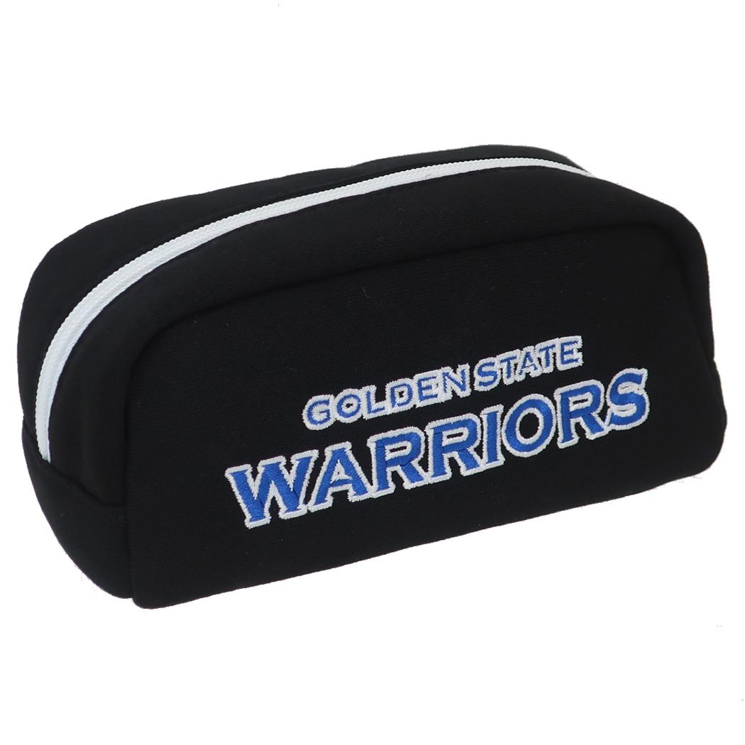 シネマコレクション cinemacollection ゴールデンステートウォーリアーズ ペンケース 角型ポーチ NBA サンアート 筆箱 バスケットボール グッズ (メーカー指定色) メーカー指定色
