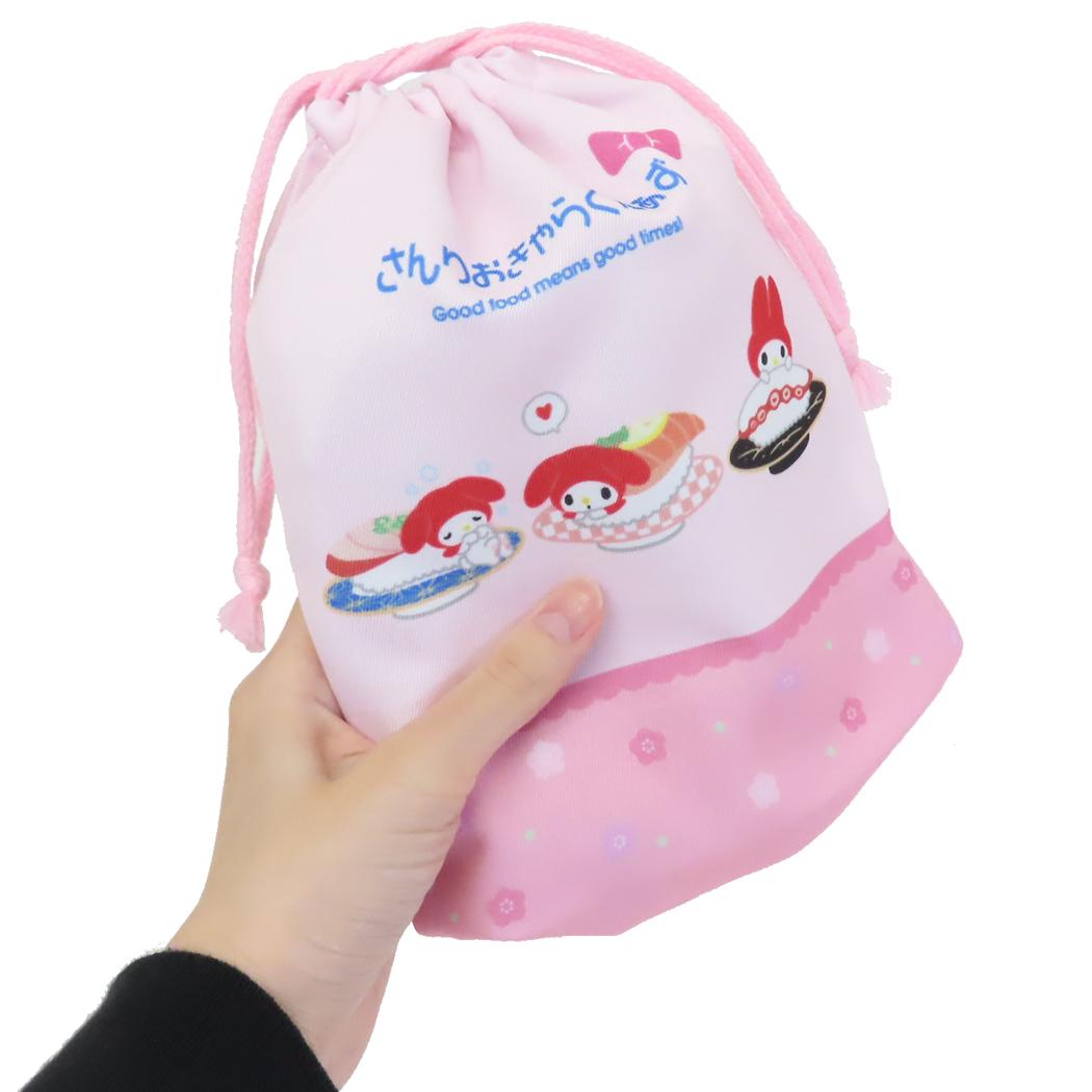 シネマコレクション cinemacollection マイメロディ 巾着袋 マチ付き巾着 きんちゃくポーチ サンリオ カミオジャパン 新学期準備 キャラクター グッズ (メーカー指定色) メーカー指定色