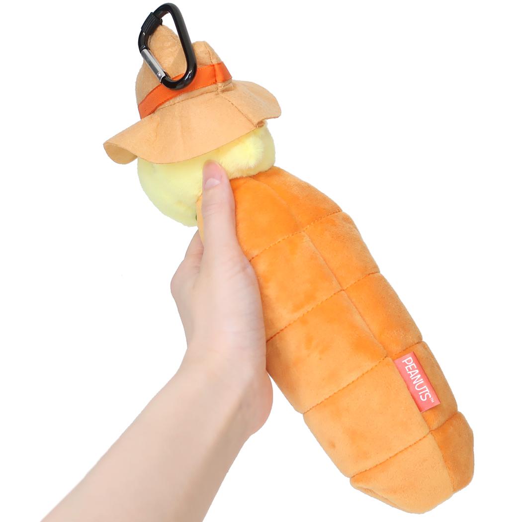 シネマコレクション cinemacollection スヌーピー ペンケース ペンポーチ 寝袋 ウッドストック ピーナッツ ナカジマ ぬいぐるみペンケース 筆箱 新学期準備文具 キャラクター グッズ (メーカー指定色) メーカー指定色