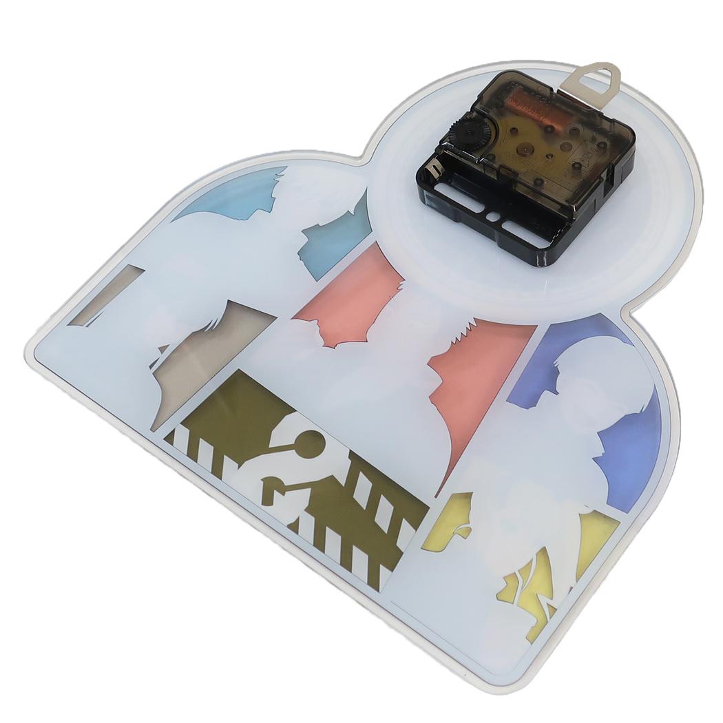 シネマコレクション cinemacollection 怪獣8号 ウォールクロック アクリル壁掛け時計 ランチタイム マリモクラフト プレゼント アニメキャラクター グッズ (メーカー指定色) メーカー指定色