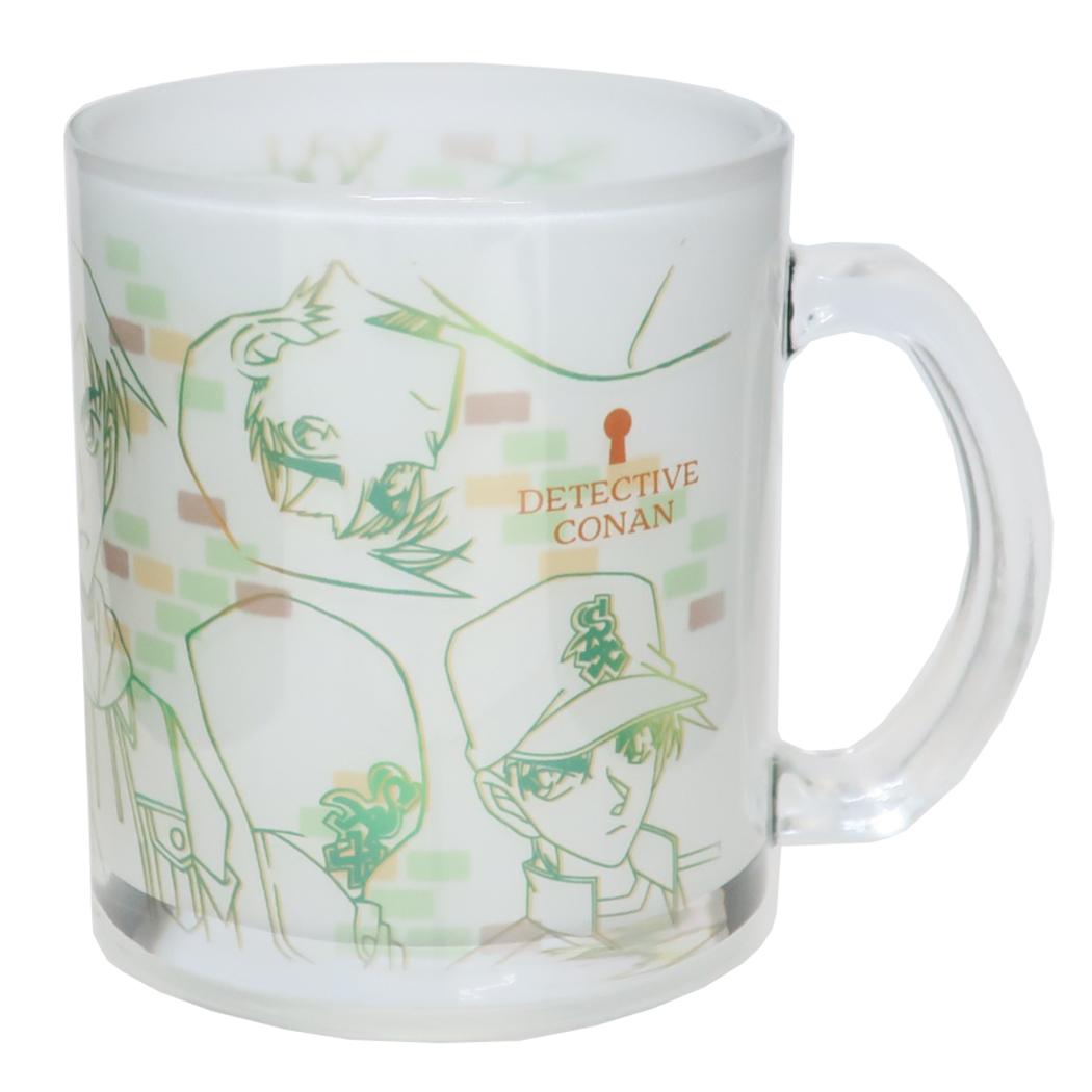 シネマコレクション cinemacollection 名探偵コナン マグカップ ガラスマグカップ ラインアート 平次 少年サンデー 金正陶器 プレゼント ギフト アニメキャラクター グッズ (メーカー指定色) メーカー指定色