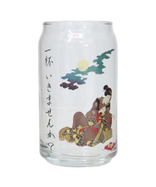 シネマコレクション cinemacollection ガラスコップ 缶型グラス おさそい サンアート プレゼント かわいい おもしろ雑貨 食器 グッズ (メーカー指定色) メーカー指定色