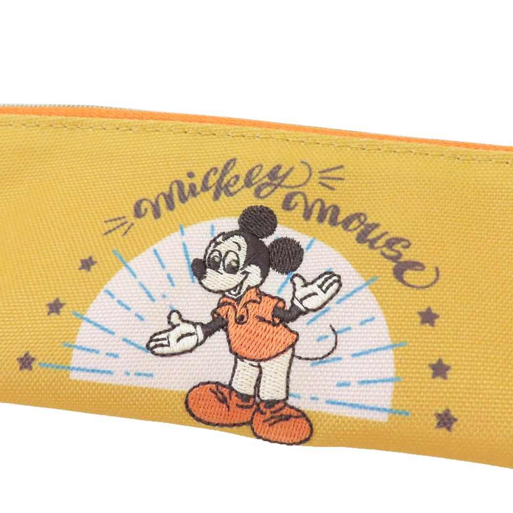 シネマコレクション cinemacollection ミッキーマウス ペンケース ペンポーチ シャインハピネス ディズニー 丸眞 筆箱 キャラクター グッズ (メーカー指定色) メーカー指定色