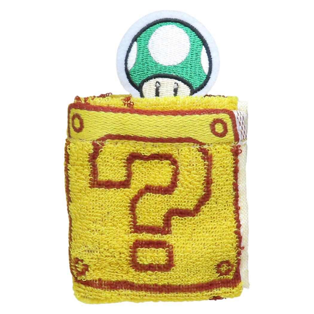 シネマコレクション cinemacollection スーパーマリオ ミニタオル ジャガードハンカチタオル 1アップキノコ 丸眞 汗拭きタオル キャラクター グッズ (メーカー指定色) メーカー指定色