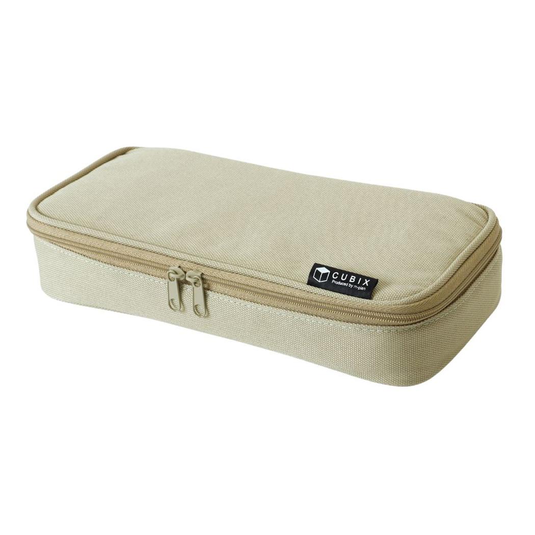 シネマコレクション cinemacollection ペンポーチ ペン先の傷まないペンケース キャメル エムプラン 筆箱 大容量 新学期準備文具 グッズ (メーカー指定色) メーカー指定色