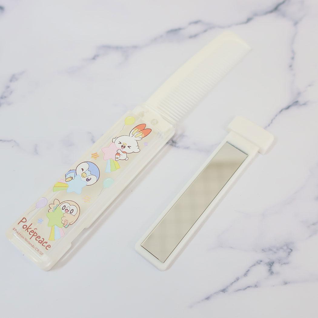 シネマコレクション cinemacollection ポケットモンスター 身だしなみセット コーム&ミラー ポケピース アイボリー ポケモン マリモクラフト プレゼント キャラクター グッズ 【返品不可商品】 (メーカー指定色) メーカー指定色